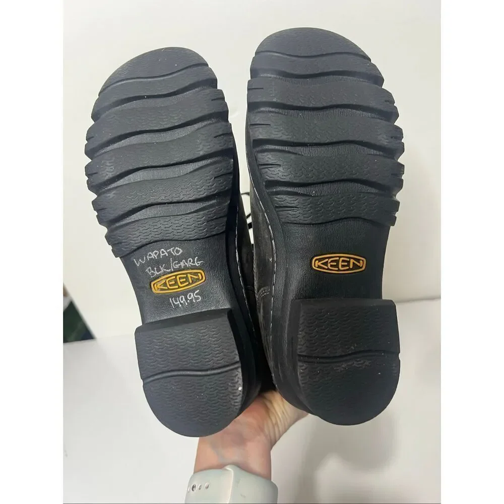 Keen Wapato Tall Waterproof Leather Winter Boots Sz 6 Exc cond